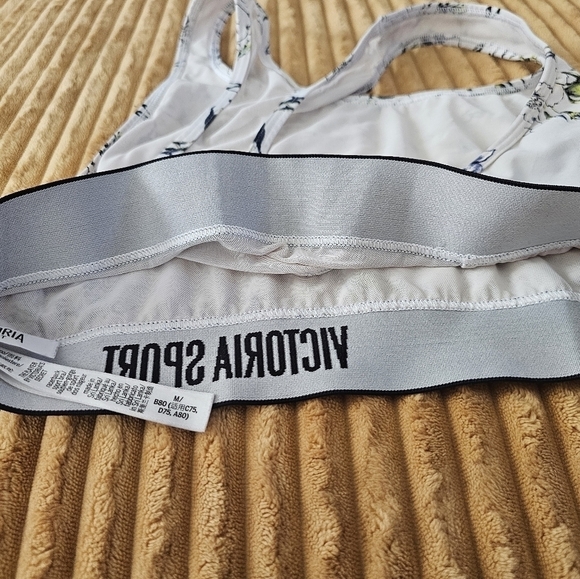 Victoria’s Secret White Foliage Floral Sport Bra - Picture 5 of 8